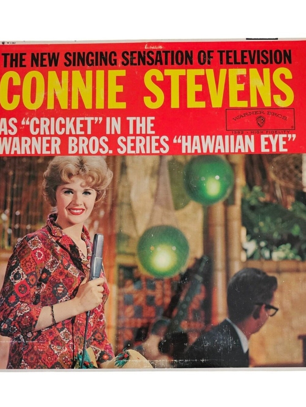 Connie Stevens' album "As 'Cricket' in the Warner Bros. Series Hawaiian Eye
